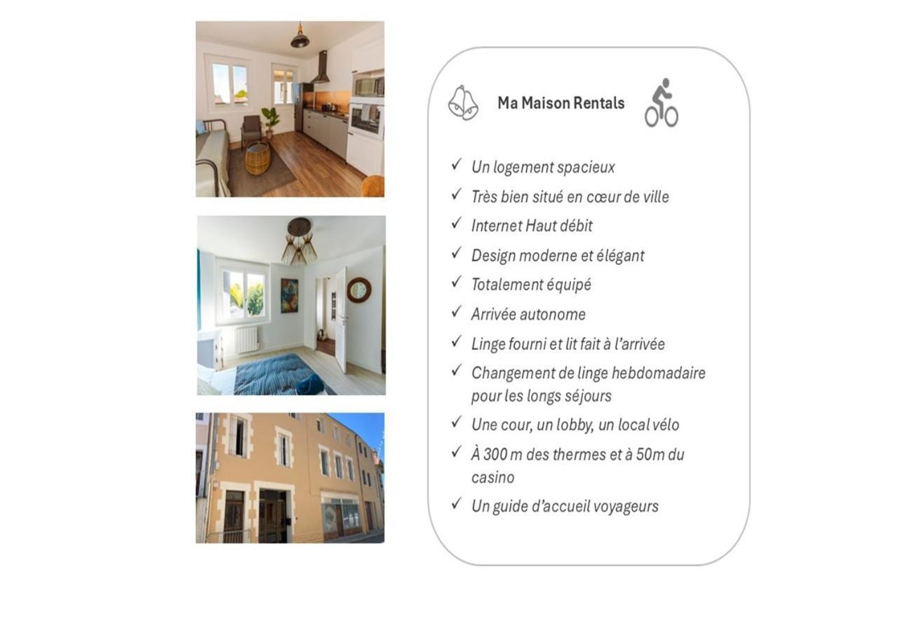 Bel Appartement 35 M 1Er Etage Évaux-les-Bains Zewnętrze zdjęcie